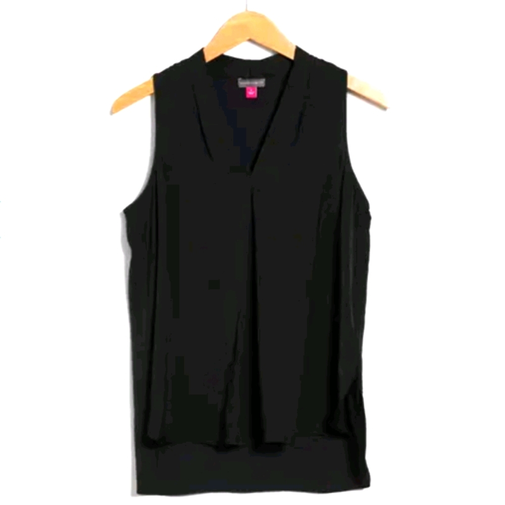 Vince Camuto Sleevles Black Top NWT